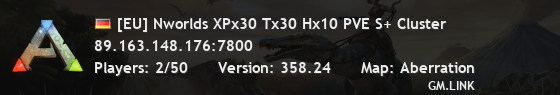 [EU] Nworlds XPx30 Tx30 Hx10 PVE S+ Cluster