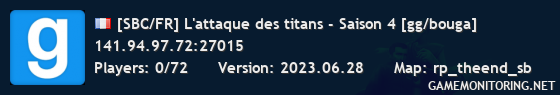 [SBC/FR] L'attaque des titans - Saison 4 [gg/bouga]