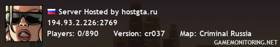 Server Hosted by hostgta.ru