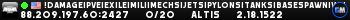 !Damage|PVE|Exile|Mili|Mechs|Jets|Pylons|Tanks|BaseSpawn|VG|UAV !Damage|PVE|Exile|Mili|Mechs|Jets|Pylons|Tanks|BaseSpawn|VG|UAV