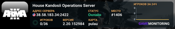 House Kandosii Operations Server