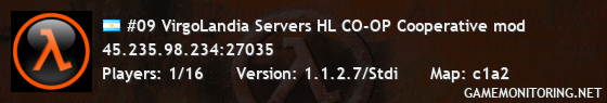 #09 VirgoLandia Servers HL CO-OP Cooperative mod