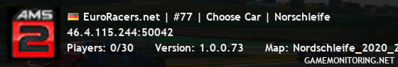 EuroRacers.net | #77 | Choose Car | Norschleife