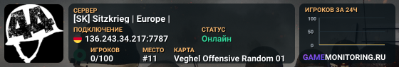 [SK] Sitzkrieg | Europe |