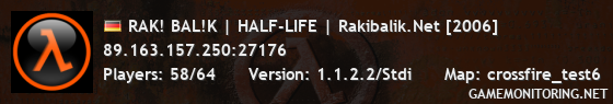 RAK! BAL!K | HALF-LIFE | Rakibalik.Net [2006]