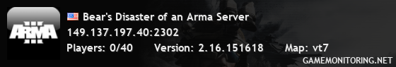 Bear's Disaster of an Arma Server