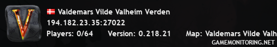 Valdemars Vilde Valheim Verden