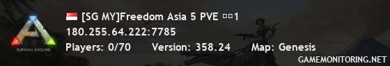 [SG MY]Freedom Asia 5 PVE 创世1