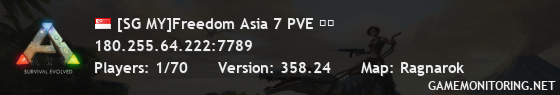 [SG MY]Freedom Asia 7 PVE 仙境