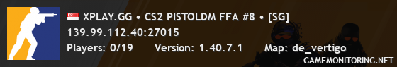 XPLAY.GG • CS2 PISTOLDM FFA #8 • [SG]