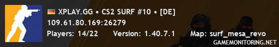 XPLAY.GG • CS2 SURF #10 • [DE]