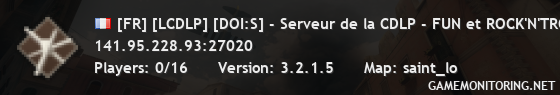 [FR] [LCDLP] [DOI:S] - Serveur de la CDLP - FUN et ROCK'N'TROLL