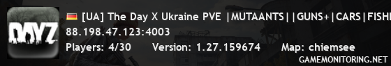 [UA] The Day X Ukraine PVE |MUTAANTS||GUNS+|CARS|FISHING|