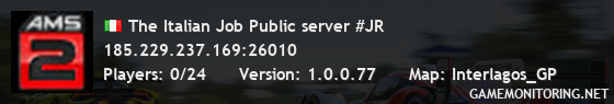 The Italian Job Public server #JR