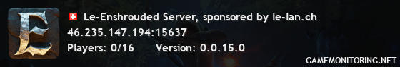 Le-Enshrouded Server, sponsored by le-lan.ch Le-Enshrouded Server, sponsored by le-lan.ch