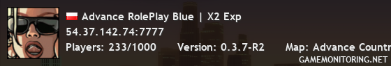 Advance RolePlay Blue | X2 Exp