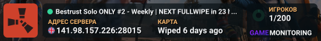 Bestrust Solo ONLY #2 - Weekly | NEXT FULLWIPE in 23 hours 15.0