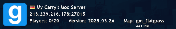 My Garry's Mod Server