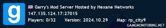 Garry's Mod Server Hosted by Hexane Networks