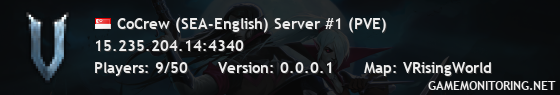 CoCrew (SEA-English) Server #1 (PVE)