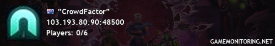 ”CrowdFactor” ”CrowdFactor”