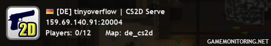 [DE] tinyoverflow | CS2D Serve