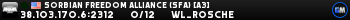 Sorbian Freedom Alliance (SFA) [A3]