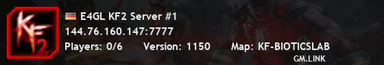 E4GL KF2 Server #1
