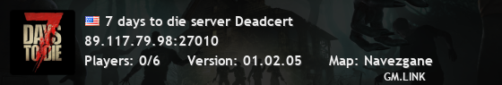 7 days to die server Deadcert