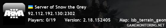 Server of Snow the Grey Server of Snow the Grey