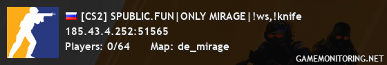 [CS2] SPUBLIC.FUN|ONLY MIRAGE|!ws,!knife