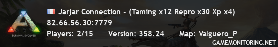 Jarjar Connection - (Taming x12 Repro x30 Xp x4)