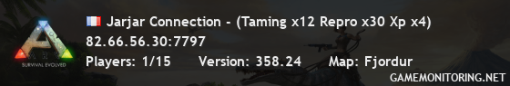 Jarjar Connection - (Taming x12 Repro x30 Xp x4)