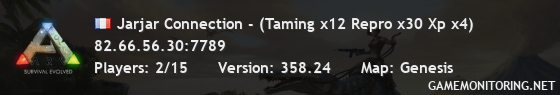 Jarjar Connection - (Taming x12 Repro x30 Xp x4)