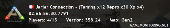 Jarjar Connection - (Taming x12 Repro x30 Xp x4)