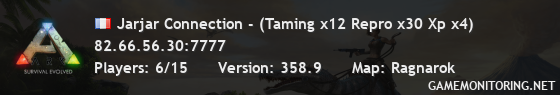 Jarjar Connection - (Taming x12 Repro x30 Xp x4)