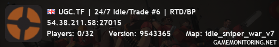 UGC.TF | 24/7 Idle/Trade #6 | RTD/BP