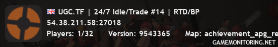 UGC.TF | 24/7 Idle/Trade #14 | RTD/BP