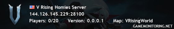 V Rising Homies Server