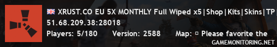 XRUST.CO EU 5X MONTHLY Full Wiped x5|Shop|Kits|Skins|TP|Home|Lo XRUST.CO EU 5X MONTHLY Full Wiped x5|Shop|Kits|Skins|TP|Home|Lo