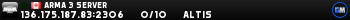 Arma 3 Server Arma 3 Server
