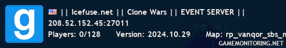 || Icefuse.net || Clone Wars || EVENT SERVER ||