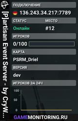 [P]artisan Event Server -  by CryWulf