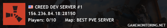 CREED DEV SERVER #1 CREED DEV SERVER #1