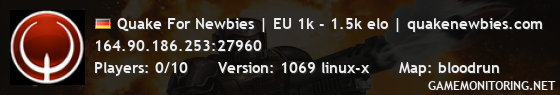Quake For Newbies | EU 1k - 1.5k elo | quakenewbies.com Quake For Newbies | EU 1k - 1.5k elo | quakenewbies.com