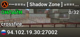 •—===« [ Shadow Zone ] »===—• | [AG]