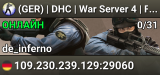 (GER) | DHC | War Server 4 | FastDL
