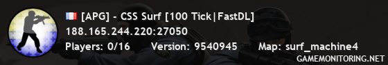 [APG] - CSS Surf [100 Tick|FastDL]