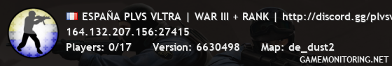 ESPAÑA PLVS VLTRA | WAR III + RANK | http://discord.gg/plvsvlt