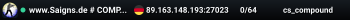 www.Saigns.de # COMPOUND ONLY # Ranking, LowPing